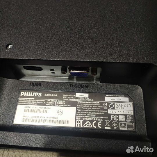 Монитор Philips 223v