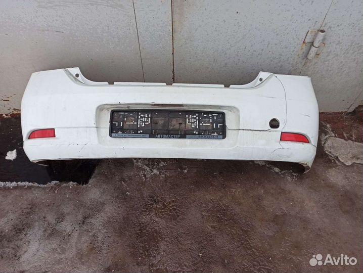 Задний бампер Renault Logan 2