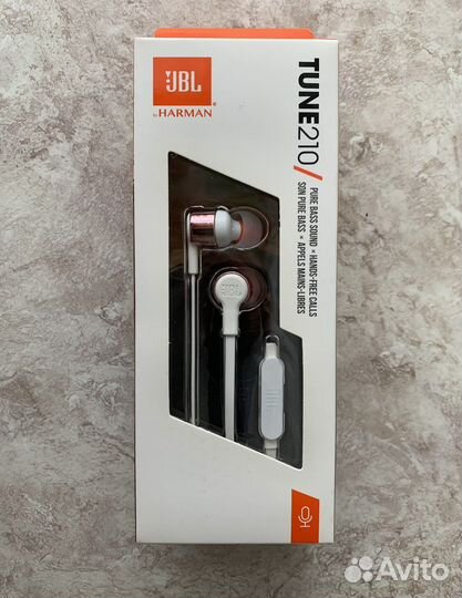 Проводные наушники JBL Tune 210