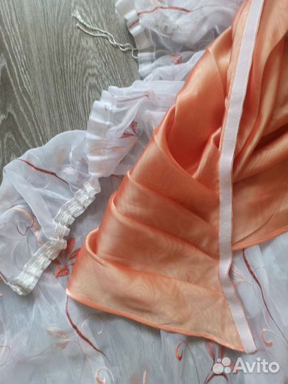 Шторы с ламбрекеном бу