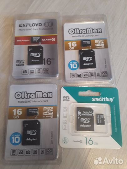 Карты памяти Micro SD 2GB,4GB,8GB,16GB,32GB