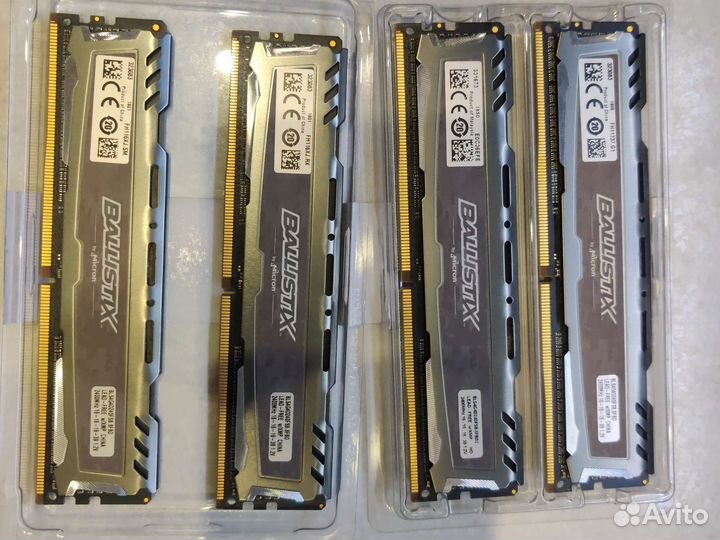 Оперативная память ddr4 ballistic 2400 4g