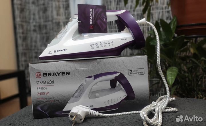 Утюг brayer новый