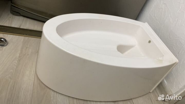 Фарфоровый туалет для кошек