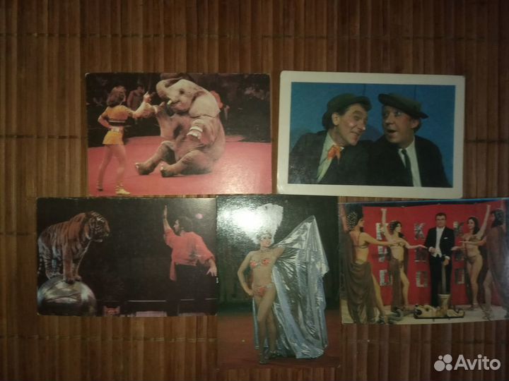 Календарики Цирк СССР Никулин. Цена за все