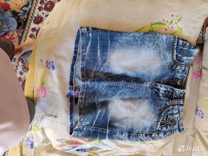 Джинсовая юбка