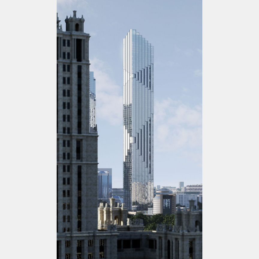 Квартира-студия, 46,5 м², 5/85 эт.