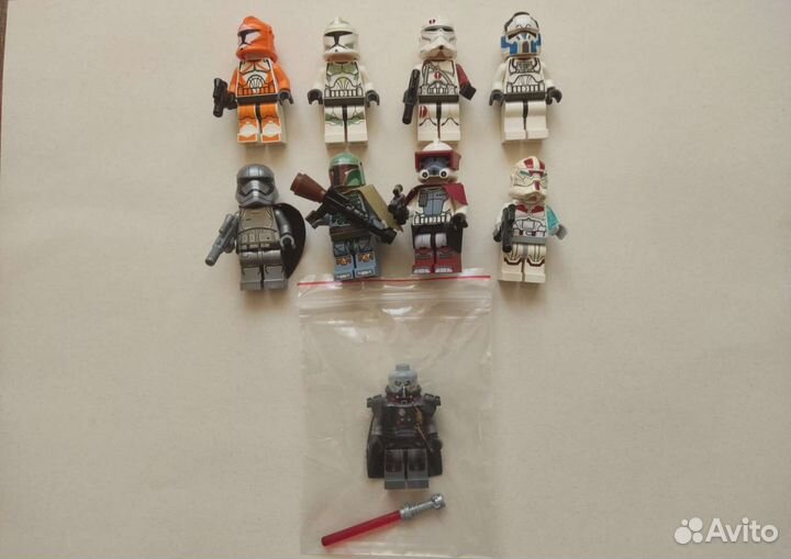 Lego Star Wars minifigures