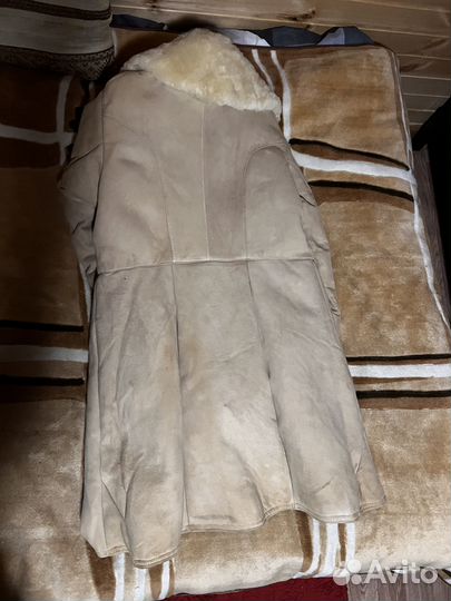 Тулуп из овчины армейский СССР