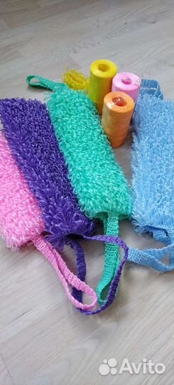 Мочалка ручной работы