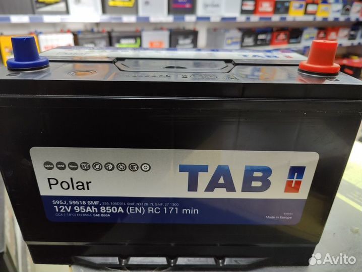 Акб 95Ач TAB Polar JIS Словения