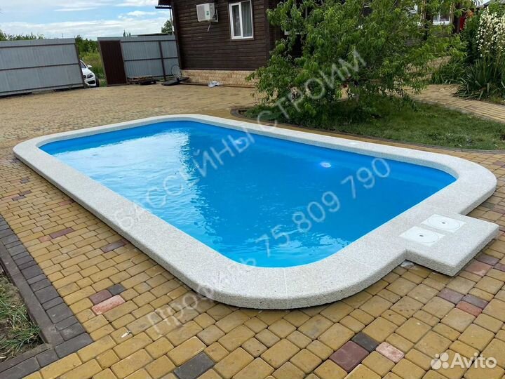 Бассейн 6х3х1,5 от производителя