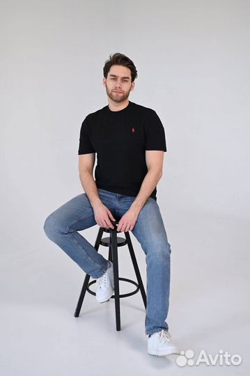 Футболка Polo ralph lauren черная