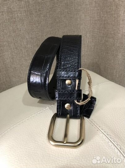 Ремень из кожи крокодила