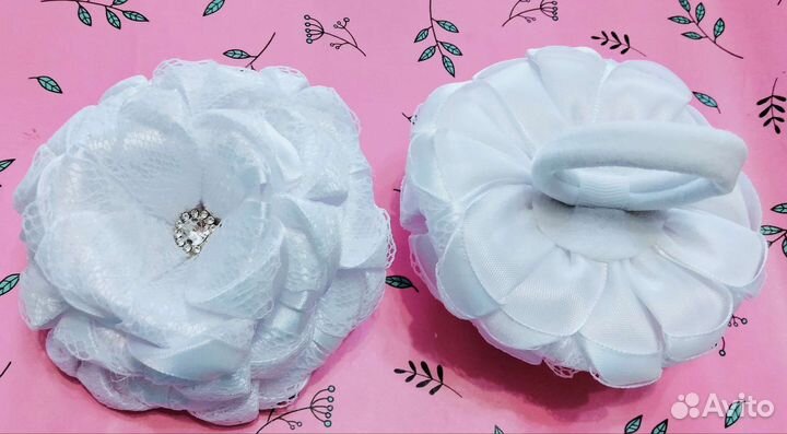 Школьные бантики ручной работы