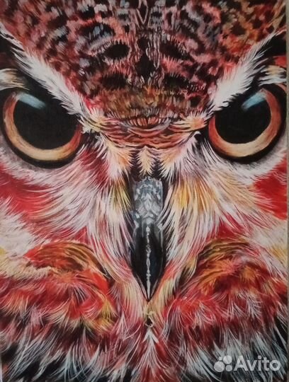 Картина маслом живопись акрилом