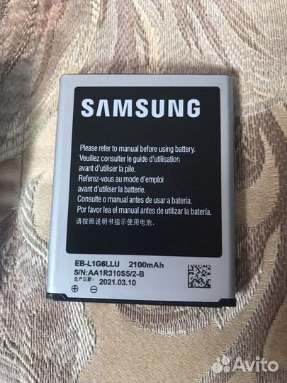 Аккумулятор для телефона samsung