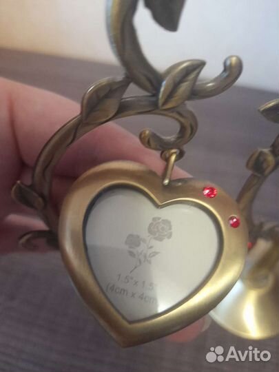 Металлическая интерьерная фоторамка