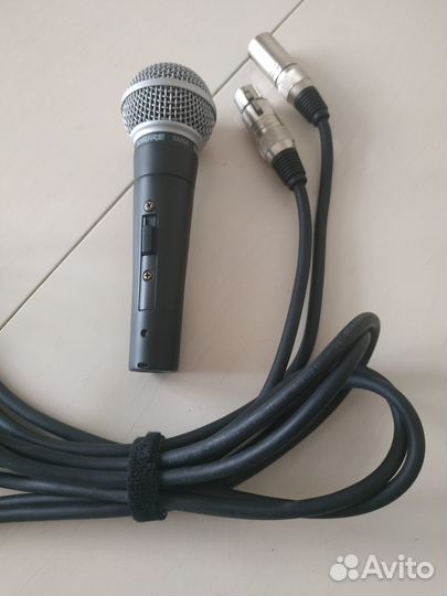 Оригинальный микрофон Shure SM58 (Mexico)