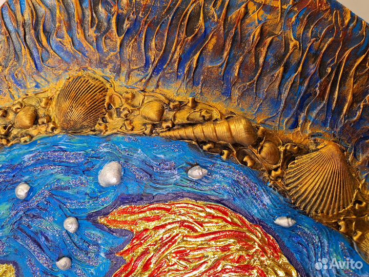 Интерьерная картина текстурная 60 80