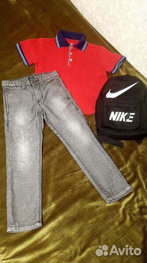 Детские вещи пакетом для мальчика 4-6 лет