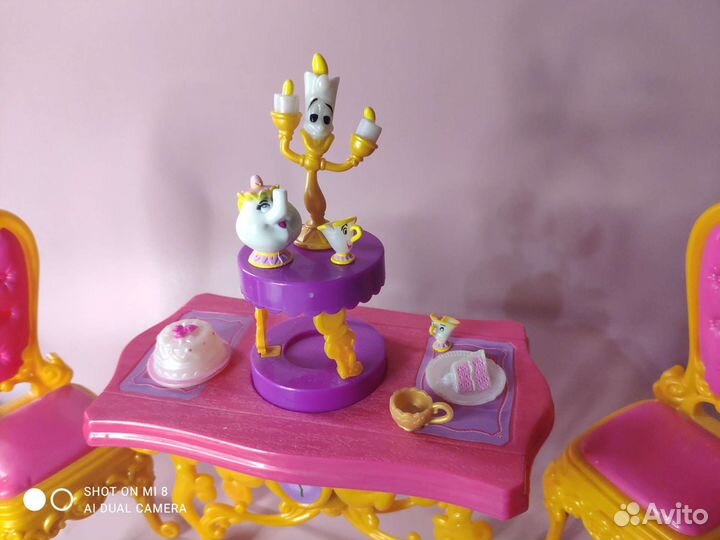 Barbie, disney. Красавица и чудовище набор