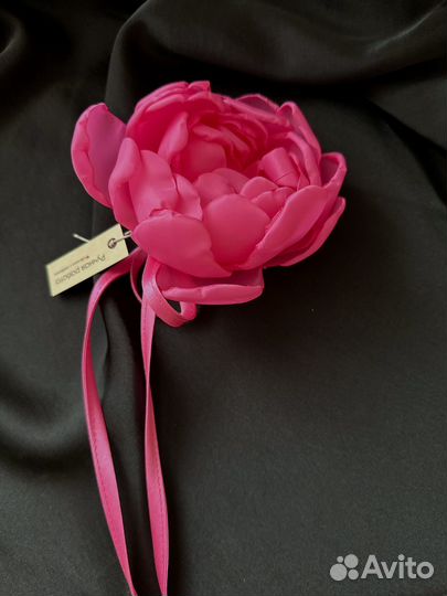 Чокер цветок на шею