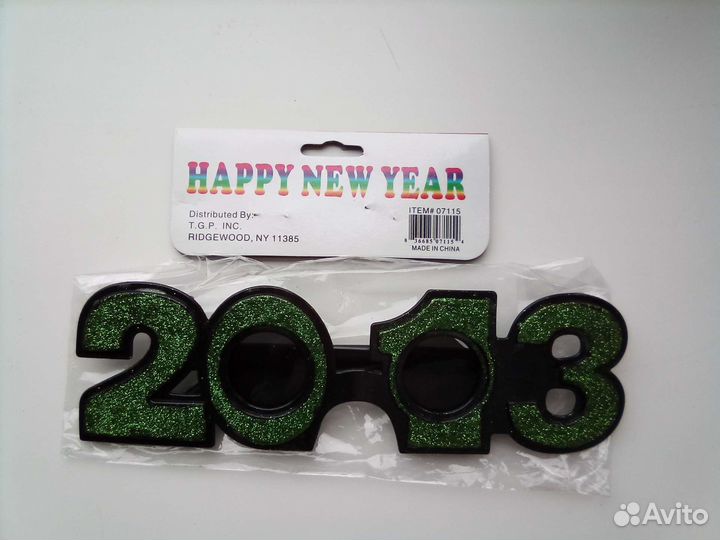 Очки карнавальные из США