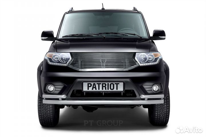 Решетка радиатора 12 мм (нпс) UAZ Patriot 2014