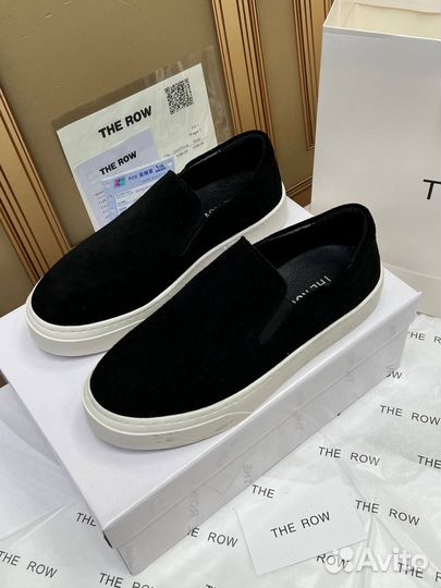 Слипоны женские the row замш