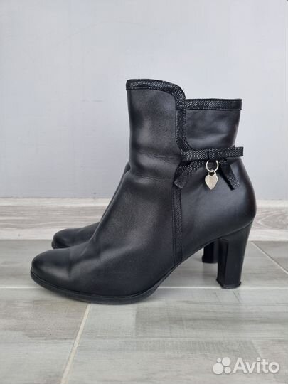 Ботильоны натуральная кожа 39 Польша