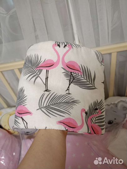 Бортики и детское постельное белье 120х60