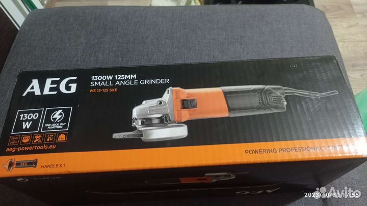 Болгарка 125 AEG 1300 w