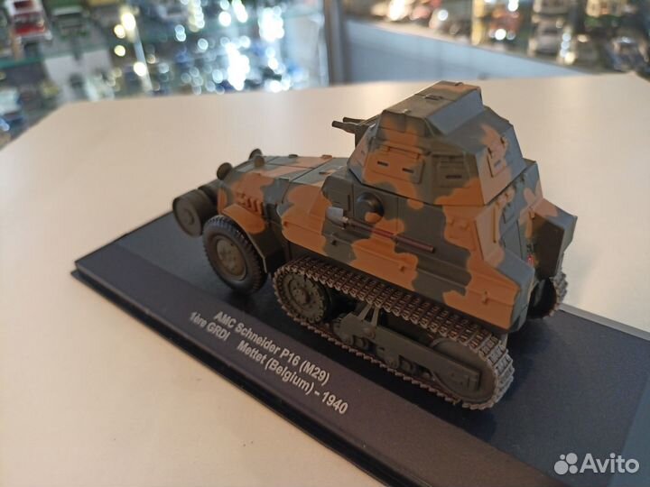 Бронетранспортёр AMC Schneider P16 (M29), 1/43