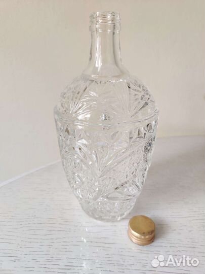 Хрусталь и стекло. Графин, стопки, стаканы СССР