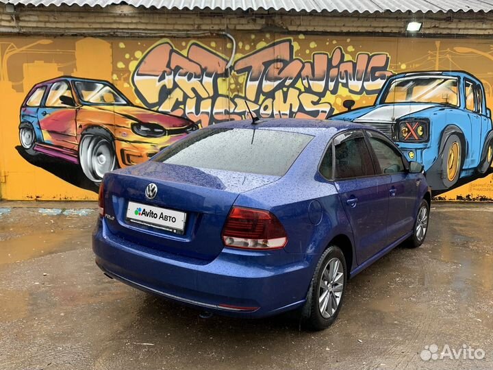 Volkswagen Polo 1.6 AT, 2019, 101 000 км