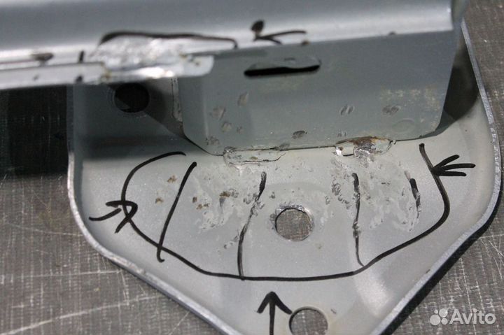 Усилитель бампера заднего - Mitsubishi Lancer 10