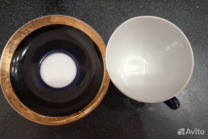 Чайная пара кобальт лфз