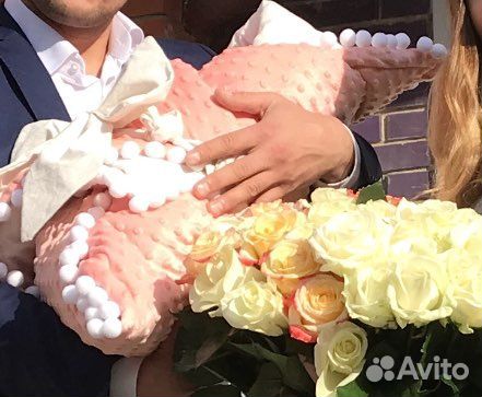 Конверт на выписку для девочки весна