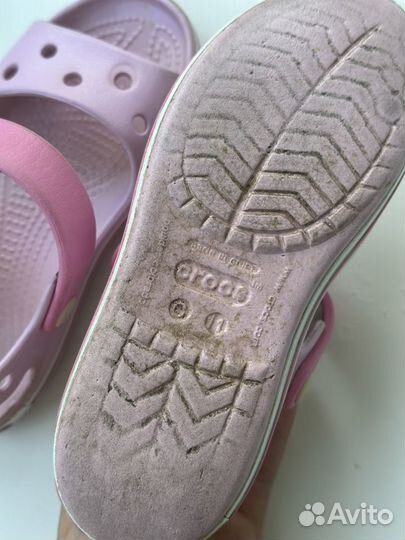 Сандали crocs c 11 для девочки