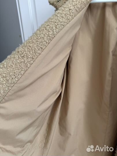 Пальто женское 42 44 бежевое