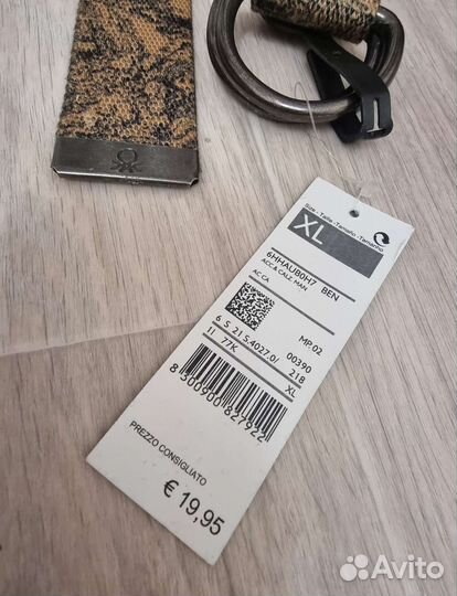 Ремень новый Benetton,оригинал