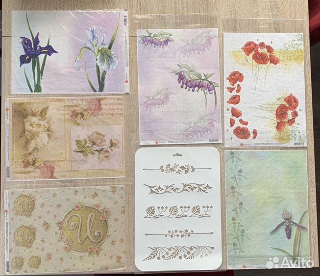 Бумага для декупажа