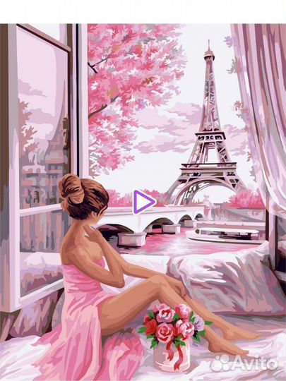 Картины по номерам на холсте с подрамником