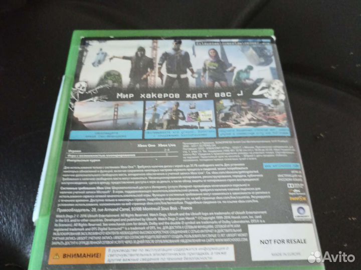 Watch dogs 2 xbox one
