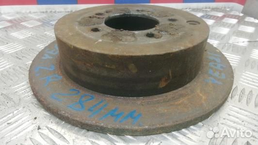 Диск тормозной задний hyundai tucson JM (YEA21L902