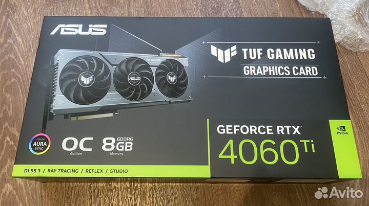 Asus GeForce RTX 4060 Ti TUF Gaming OC