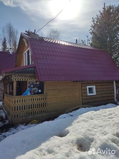 Сруб бани под разбор