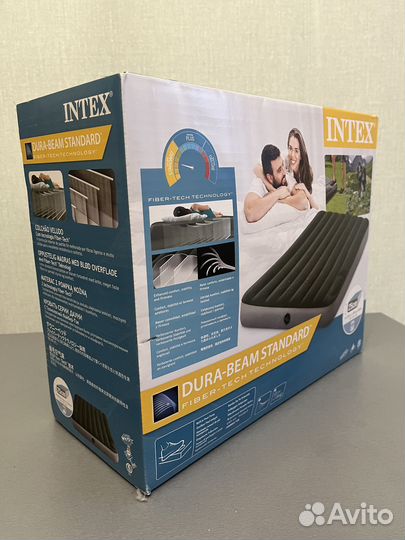 Надувной матрас с насосом