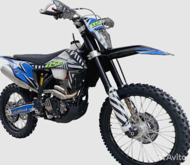 Эндуро / кроссовый мотоцикл BSE T8 Blue Twister